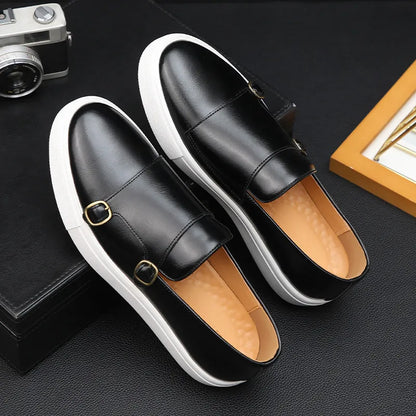Leren Loafers Heren Bellini Stijl → Leren Heren Loafers Elegant Bellini Design