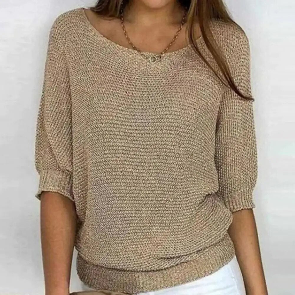 Vrouwelijke Zomertrui Lente Kleding Elegant Pastel