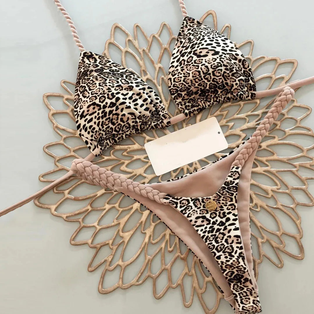 Sexy Bikini Set 2-Delig Comfortabele Strandkleding