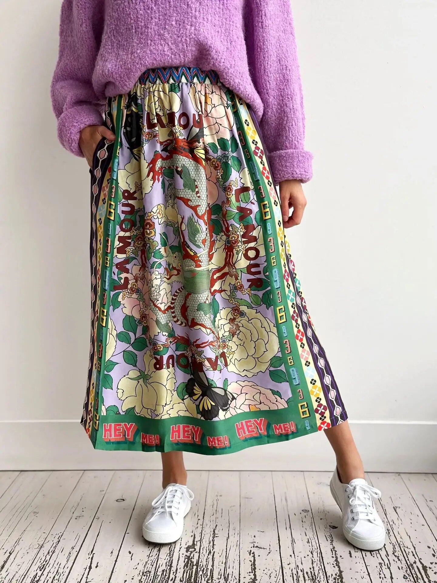 Vrouwelijke Rok met Bloemenprint Zomerjurk - StudioMarella