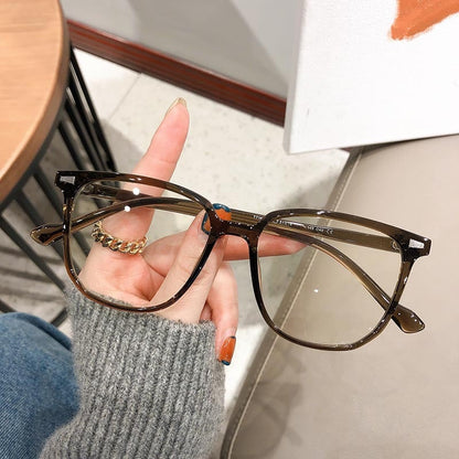 Dioptrie Bril voor Bijziendheid met Anti-Blauw Lichtfilter | Unisex Oversized Montuur | Vermindert Oogvermoeidheid