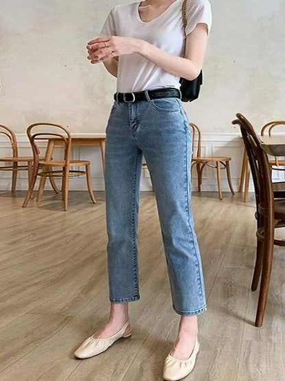 Stijlvolle Skinny Jeans Denim Blauw - StudioMarella