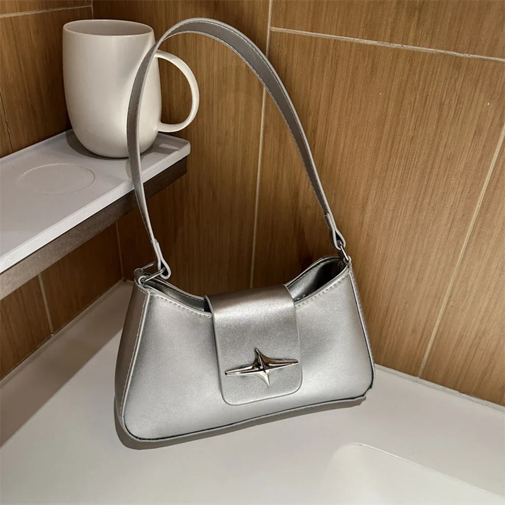 Leren Schoudertas Vintage Stijl Luxe Design - StudioMarella