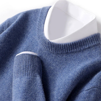Merino Wollen Sweater Heren Warm en Comfortabel