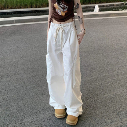 Witte Cargo Broek Casual Damestijl - StudioMarella