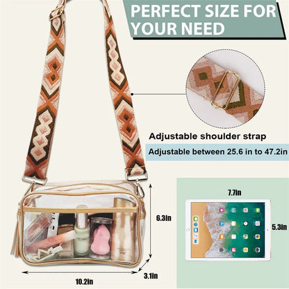 Transparante Crossbody Tas voor Dames