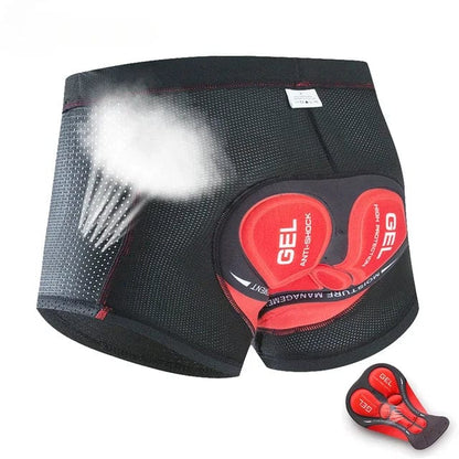 Comfortabele Motorshorts met 3D Gelpolstering voor Lange Ritten