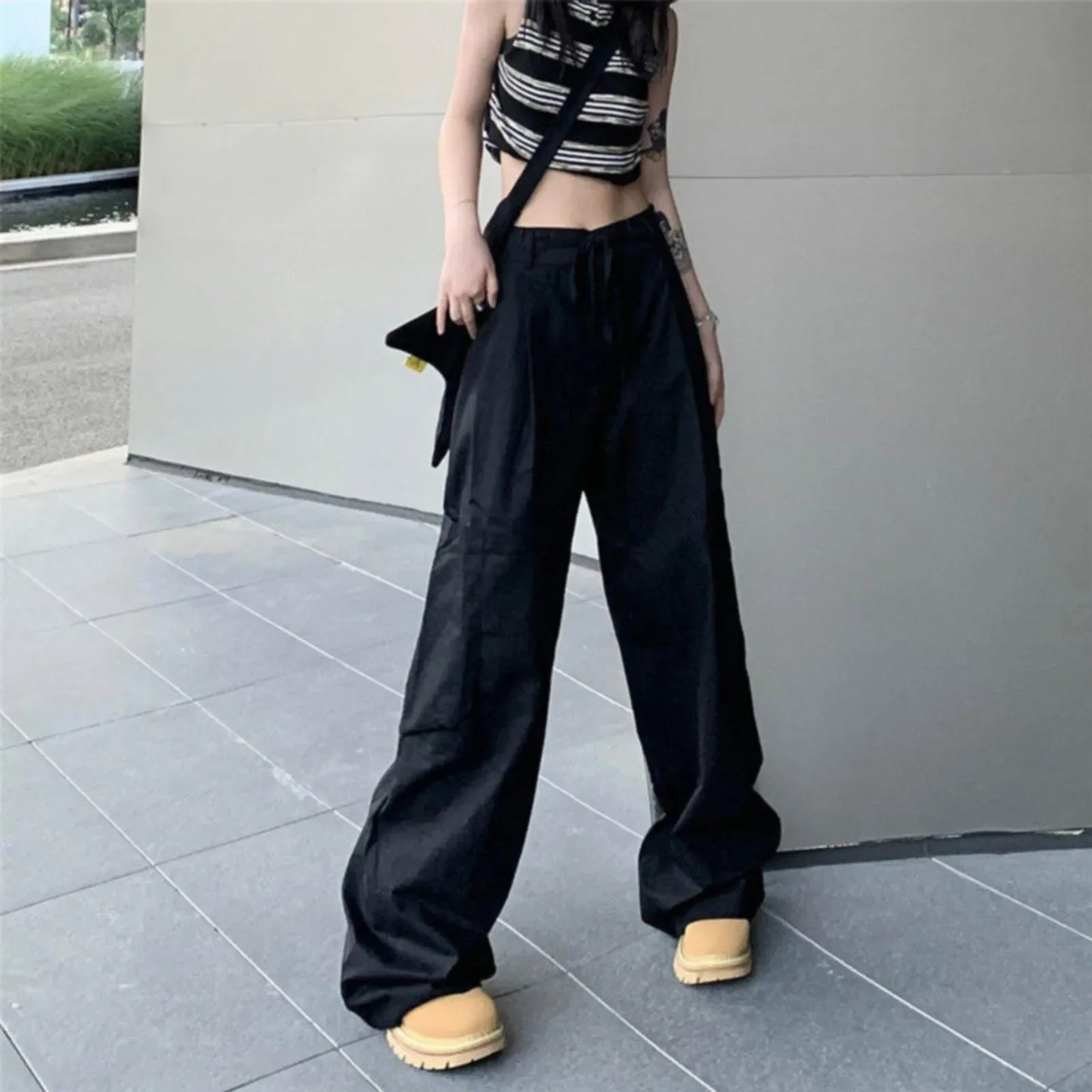 Witte Cargo Broek Casual Damestijl