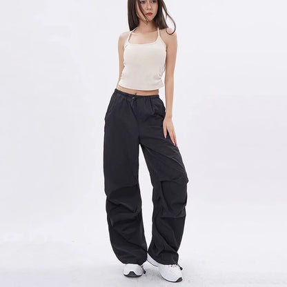 Luchtige Joggingbroek Parachute Stijl