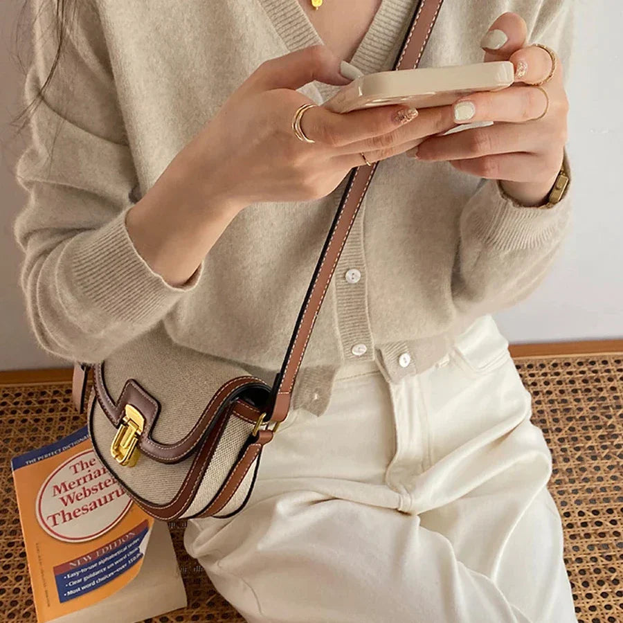 Kleine Crossbody Schoudertas met Riem