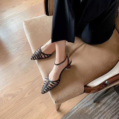 Hoge Hakken Elegante Pumps Zwarte Stiletto's