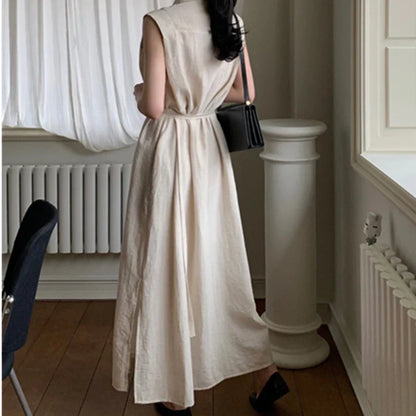 Zomerjurk Vrouwen Elegantjurk Lange Mouw