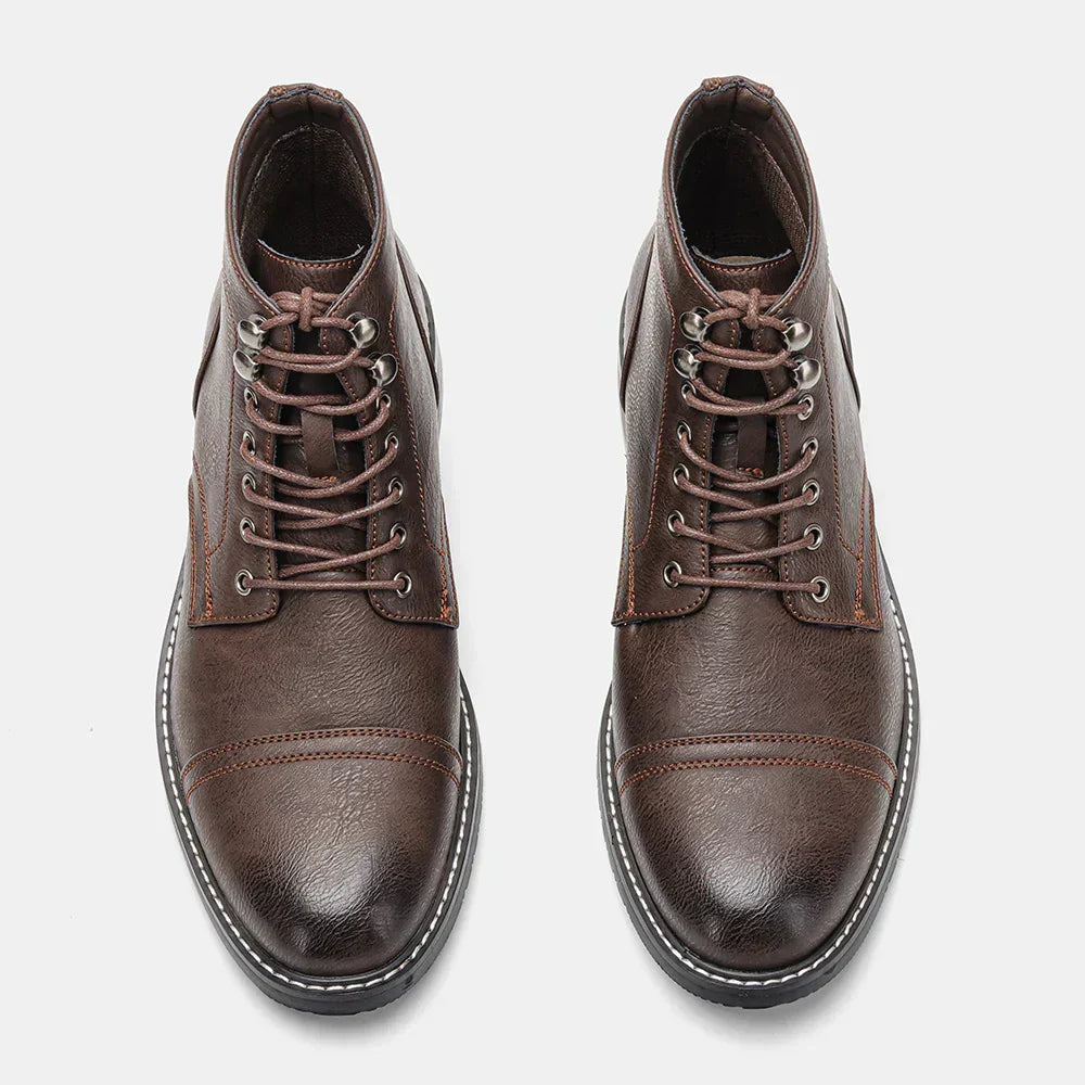 Herenboots Leren Klassiek met Antislipzool