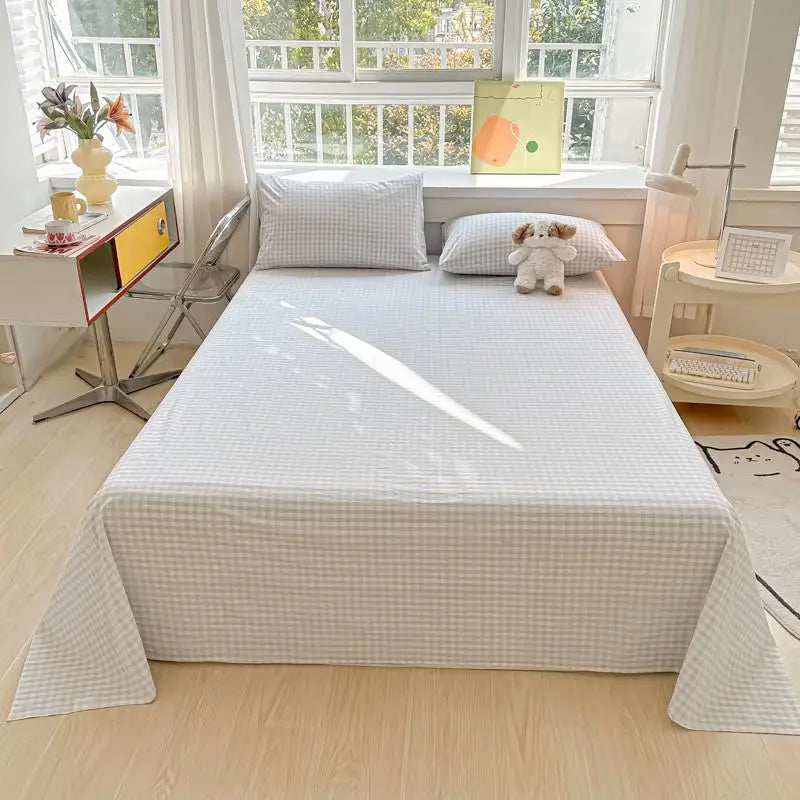 Sansoti | Percale Katoenen Beddenset | 100% Biologisch | Ademend & Zacht | 3-delig