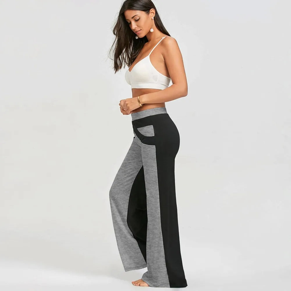 Plus Size Flare Broek Comfortabel Zittend