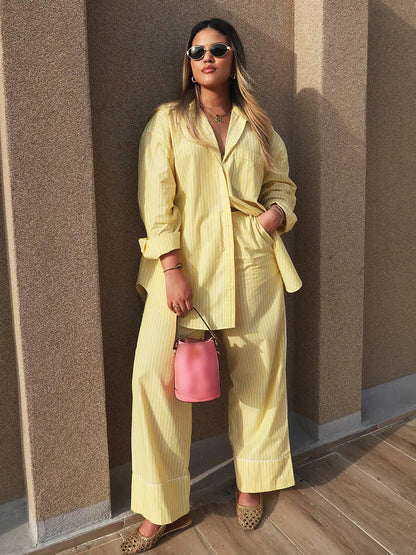 Casual Chic Set Trendy Vrouwelijke Kleding