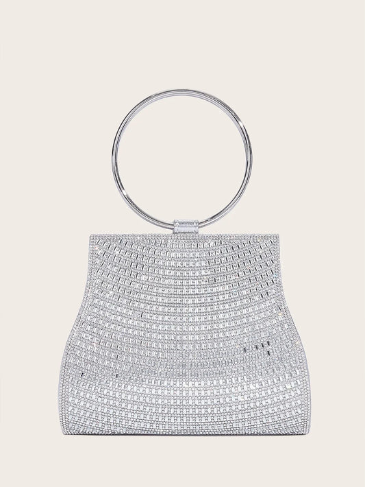 Satijn Avondclutch Luxe Glanzend Klein - StudioMarella