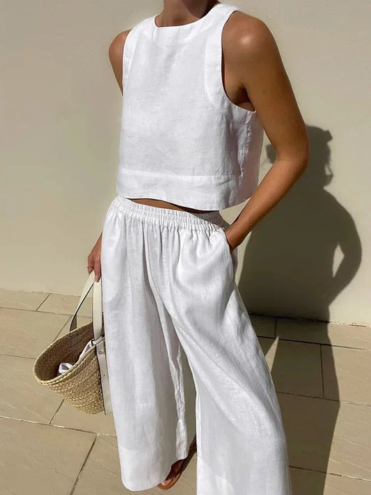 Zomerjurk Set Vrouwelijk Elegant Licht - StudioMarella