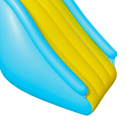 Opblaasbare Zwembad Glijbaan voor Kinderen 180x90cm – Waterplezier Tuin & Bad PVC Speeltoestel Zomer