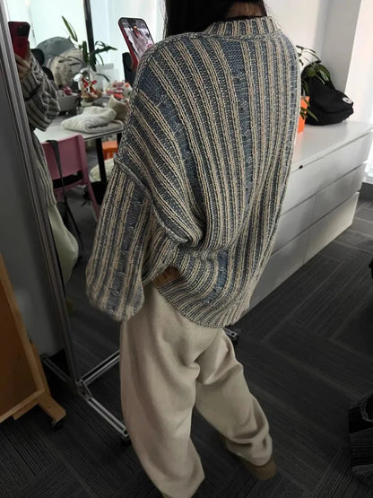 Dames Trui Vintage Stijl Elegant Model