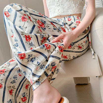 Bloemenbroek Vrouwen Zomer Jurkbroek Moda