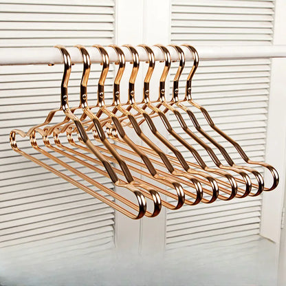 Kledinghangers Messing Gepolijst Garderobe Jas Blouse Luxe Kledinghanger Organizer