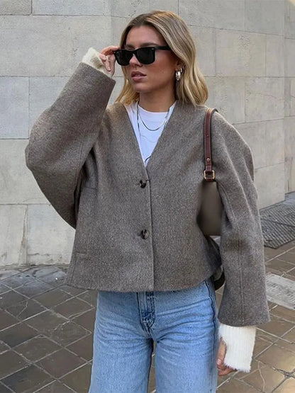 Oversized Blazer Comfortabel Modern Minimalistisch