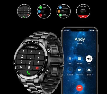 Smartwatch met 4G-connectiviteit en oproepmogelijkheid voor mannen en vrouwen