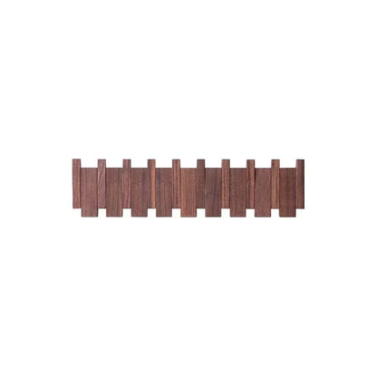 Magnetische Wandkapstok Beuken & Walnoot – Inklapbare Haken Duurzaam FSC-Hout Smal Design Hal Entree Slaapkamer Scandinavisch