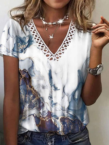 Vrouwelijk Zomershirt Luchtig en Comfortabel
