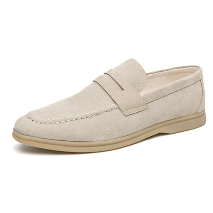Leren Mocassino Schoenen Italiaanse Stijl