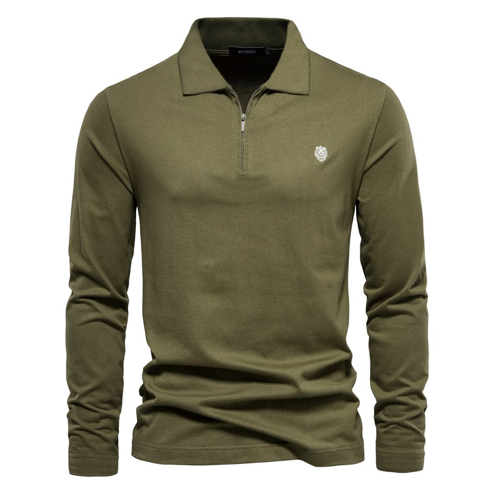 Mannen Poloshirt Slim Fit Klassieke Stijl