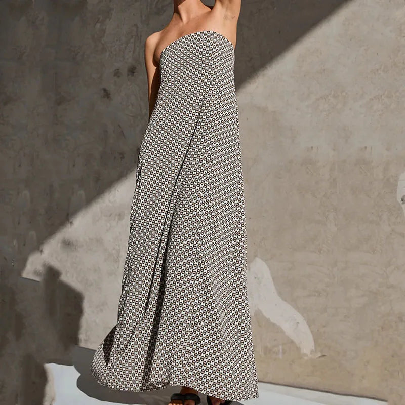 Zomerjurk Off-shoulder Allegra Mooie Vrouwelijke Jurk - StudioMarella