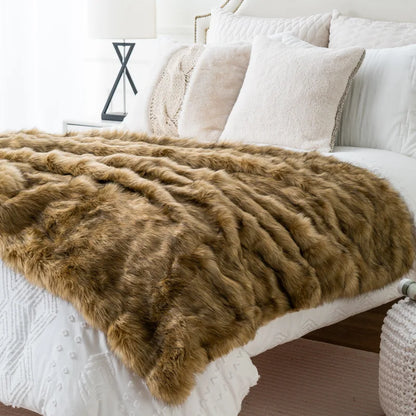 Luxe Nepbont Plaid - Zacht & Warm Sierkleed voor Bank of Bed