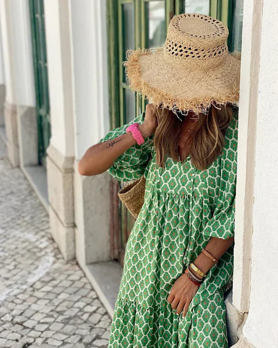 Dames Maxijurk Boho Stijl Luchtig Zomerse Pasvorm