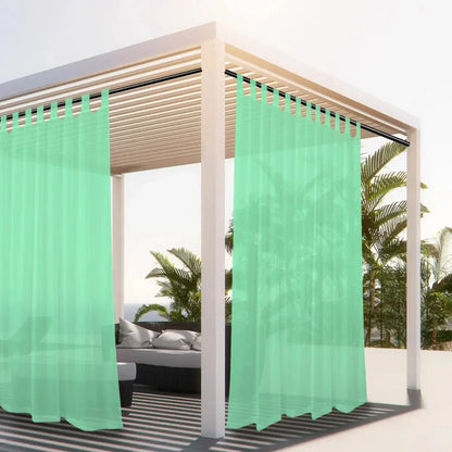 Waterafstotend Terrasgordijn – Lichtdoorlatende Privacybescherming voor Balkon & Pergola