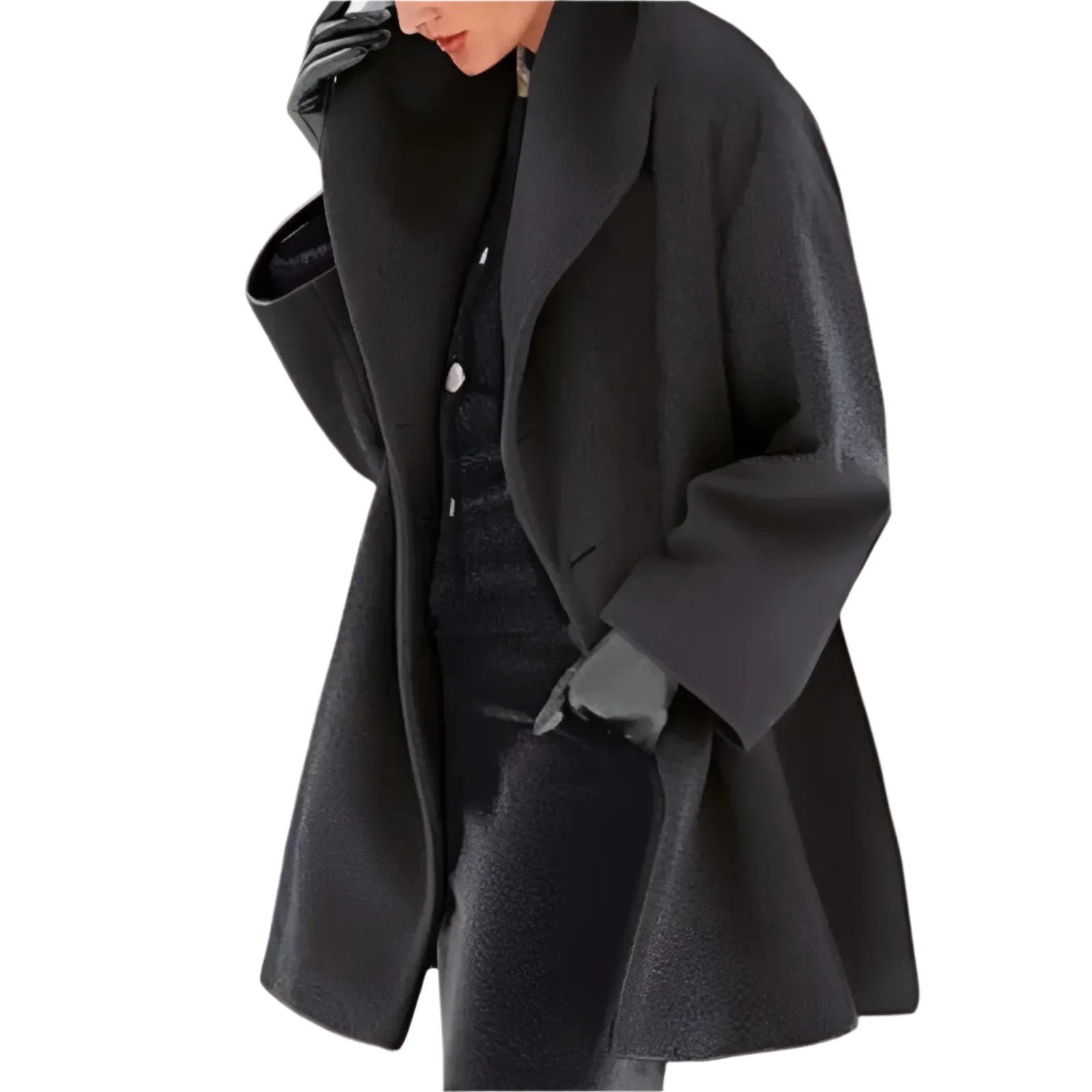 Dames Winterjas met Capuchon - Warme Oversized Dikke Mantel - StudioMarella