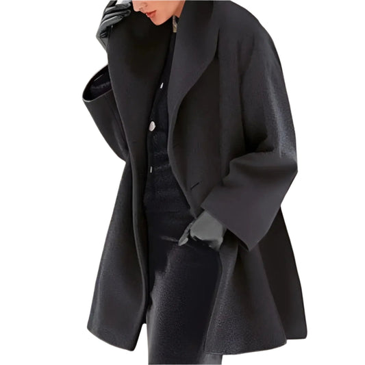 Dames Winterjas met Capuchon - Warme Oversized Dikke Mantel - StudioMarella
