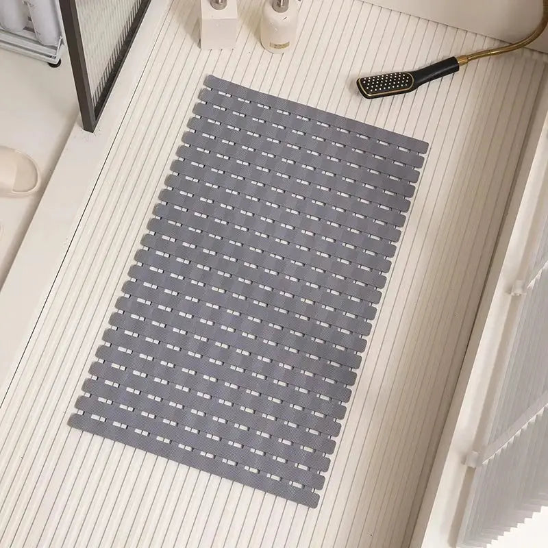 Antislip Badmat met Zuignappen en Drainagegaten 40×63 cm voor Veilig Douchen