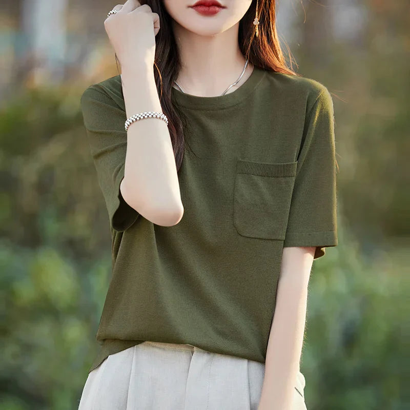 Lichte Zomer T-Shirt voor Vrouw