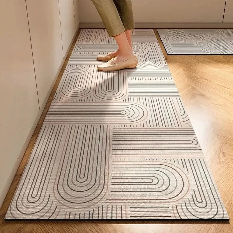 Antislip Keukenmat – Minimalistisch Design & Makkelijk Schoon te Maken