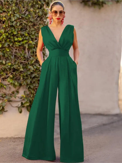 Dames Jumpsuit Zomerjurk Lange Mouwen