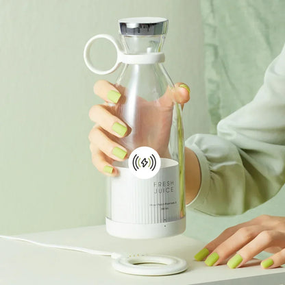 Draagbare elektrische blender en sapmaker voor smoothies, sappen en shakes onderweg