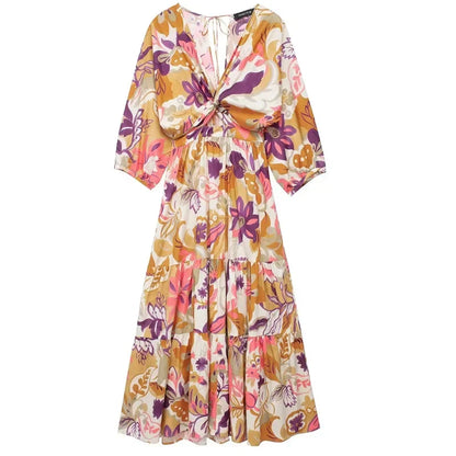 Lange Jurk Zomerjurk Urban Stijl