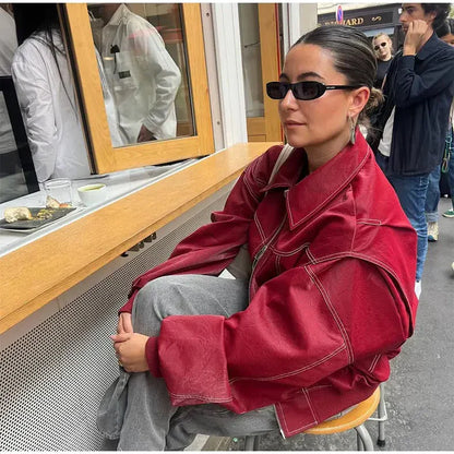Elegante Oversized Jas voor Vrouw
