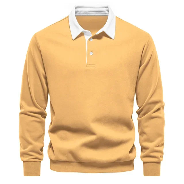 Polo Shirt Mannen Klassiek Wit