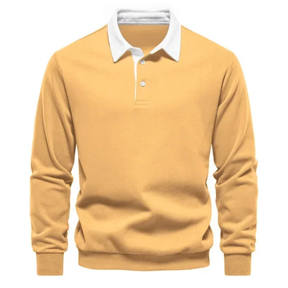 Polo Shirt Mannen Klassiek Wit