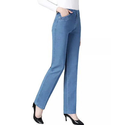 Elegante Borduur Jeans voor Dames