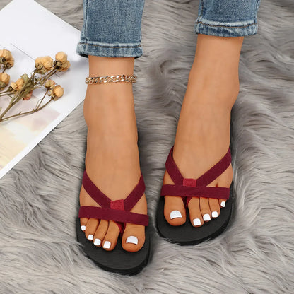 Zomer Slippers Open Teen Comfortabel en Chic