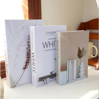 Salontafel Decoratie Boeken Set 3 Stuks Opvouwbaar Design Koffietafel Styling
